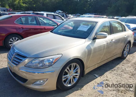 2012 Hyundai Genesis 3.8 from USA, damaged, VIN KMHGC4DD1CU151898